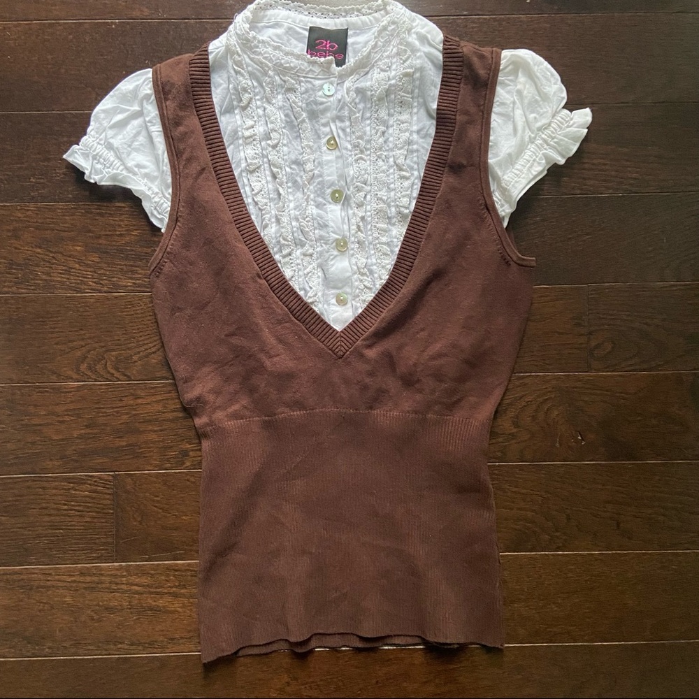 2b bebe knit shirt